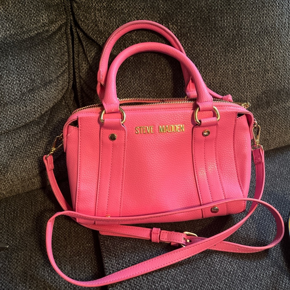 Steve Madden Vibrant Pink Satchel